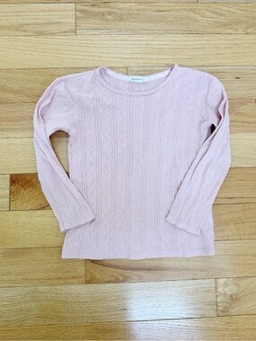 Minnow Girls Pointelle Top